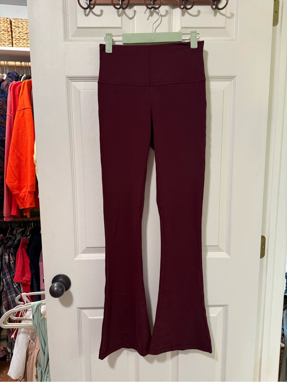 Lululemon Align High Rise Mini Flare Pant Regular Garnet Size 6 NWOT